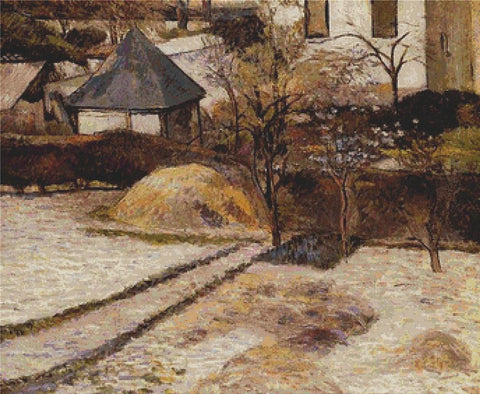 Landscape Near Osny - X Squared Cross Stitch