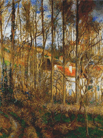 The Cote Des Boeurs At L'Hermitage - X Squared Cross Stitch