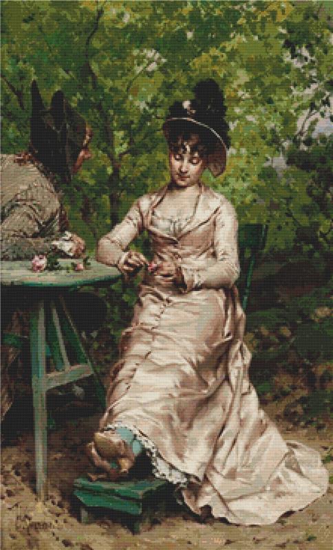 Ein Vertrauliches Gespräch - X Squared Cross Stitch