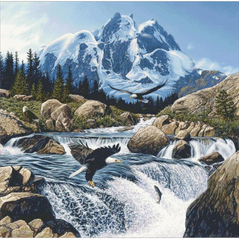 Fishing At Eagle Rocks - Charting Creations