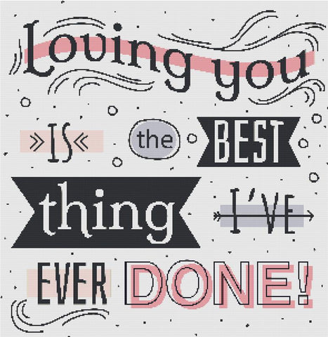 Loving You - X Squared Cross Stitch