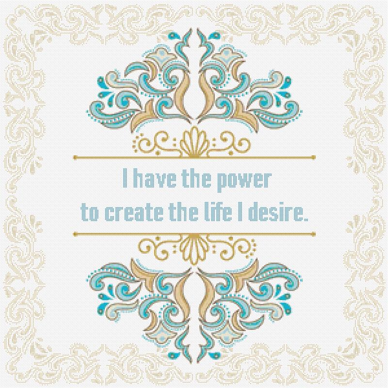 I Have The Power - X Squared Cross Stitch