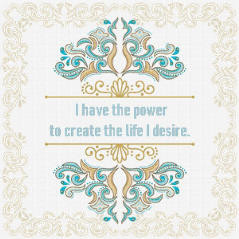 I Have The Power - X Squared Cross Stitch