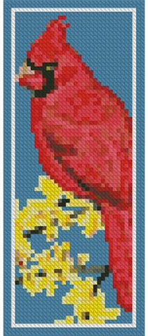 Cardinal Bookmark - Artecy Cross Stitch
