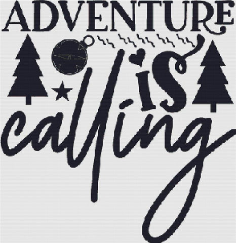 Adventure Is Calling - X Squared Cross Stitch