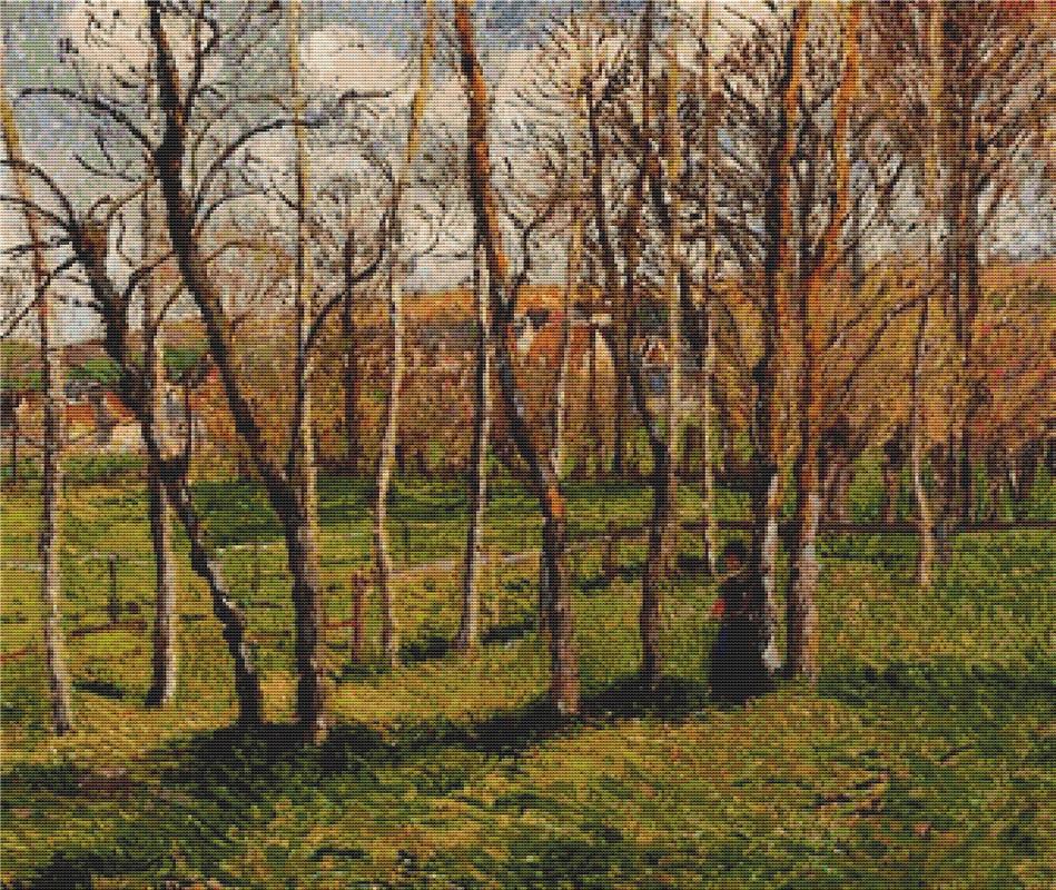 Meadow At Bazincourt - X Squared Cross Stitch