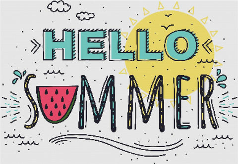 Hello Summer - X Squared Cross Stitch