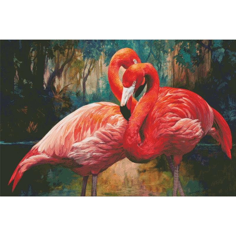 Flamingos - Charting Creations
