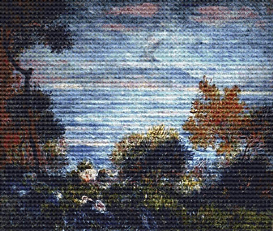 The Head Of Monte Sorrento - X Squared Cross Stitch