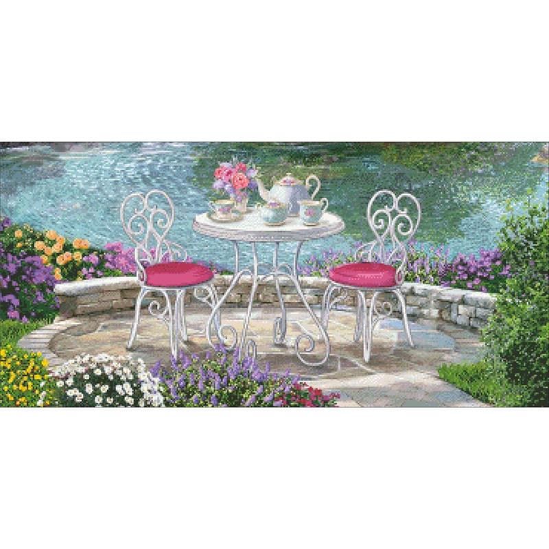 Snippet Waterside Tea - Charting Creations