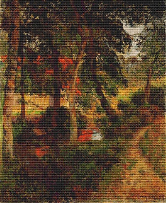 Pere Jean's Path - X Squared Cross Stitch