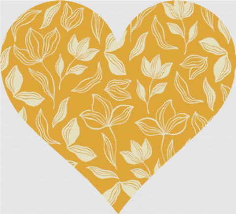 Arles Heart III - X Squared Cross Stitch