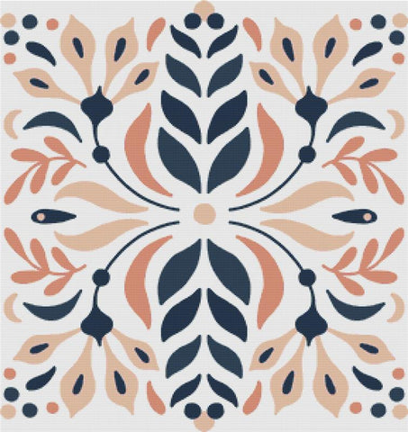 Blooming Flourish - X Squared Cross Stitch