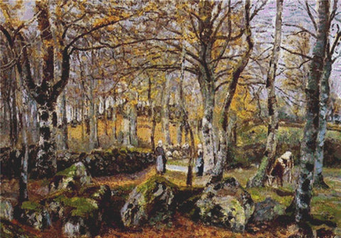 Landscape With Rocks - X Squared Cross Stitch