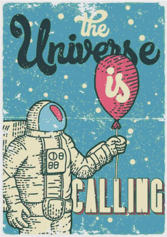 The Universe Is Calling - X Squared Cross Stitch