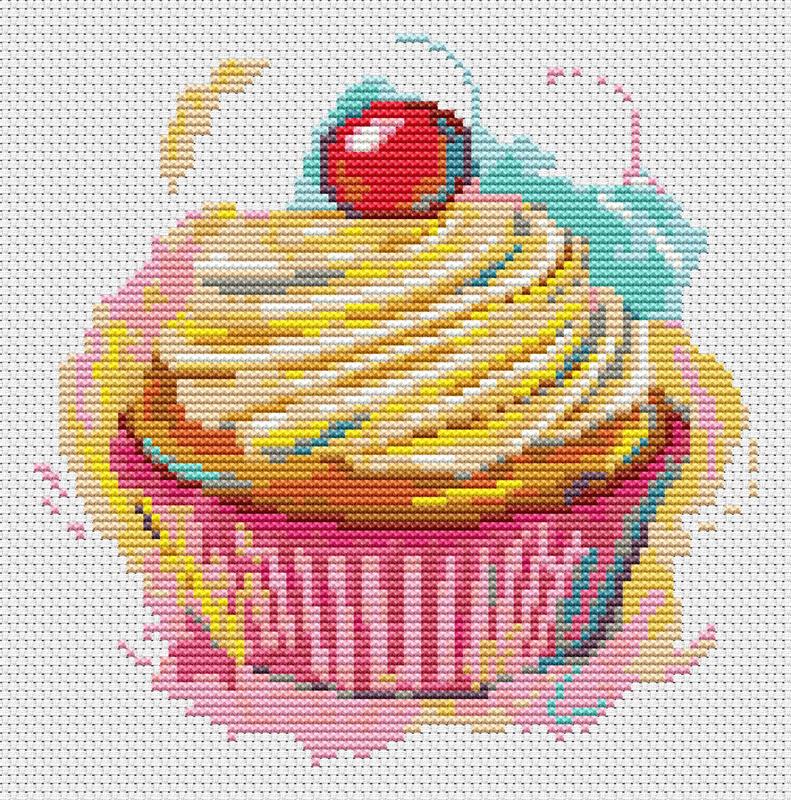 Kitchen Series: Yummy Cupcake - Art of Stitch, The