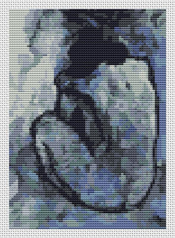 Blue Nude (Mini Chart) - Art of Stitch, The