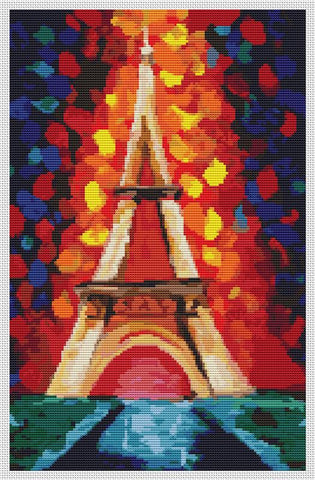 The Colors Of Paris - Art of Stitch, The