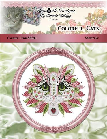 Colorful Cats Shortcake - Kitty & Me Designs