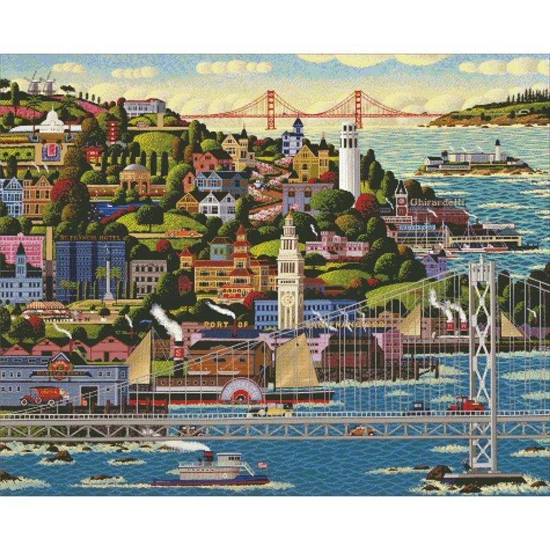 San Francisco - Charting Creations