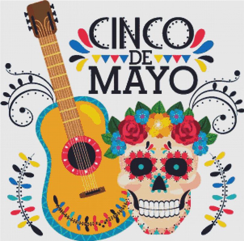 Cinco De Mayo III - X Squared Cross Stitch