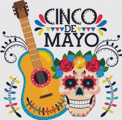 Cinco De Mayo III - X Squared Cross Stitch