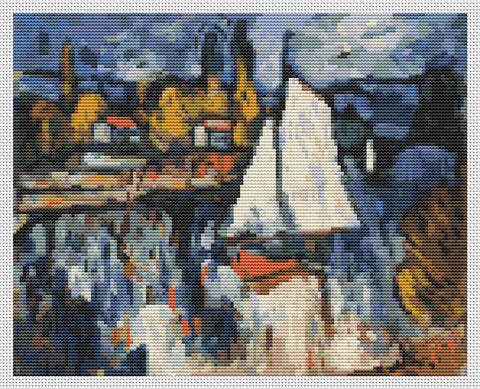 View Of The Seine - Art of Stitch, The