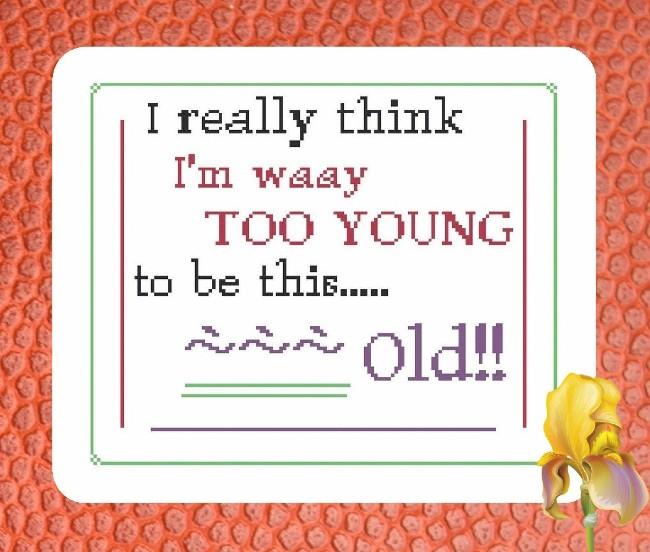 Waay Too Young - Iris Originals