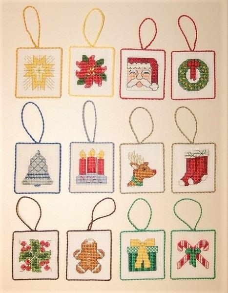 Mini Christmas Ornaments - Linda Jeanne Jenkins