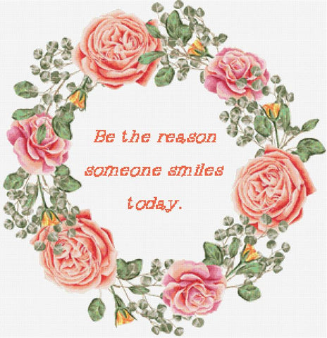 Be The Reason - X Squared Cross Stitch