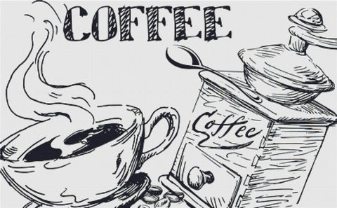 Coffee - X Squared Cross Stitch