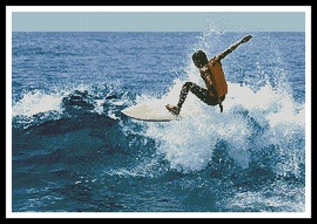 Surfer - Artecy Cross Stitch