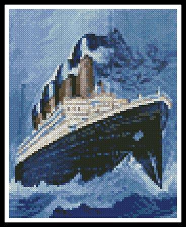 Mini Titanic - Artecy Cross Stitch