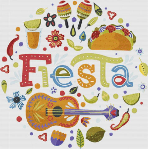 Fiesta - X Squared Cross Stitch