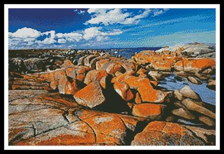 Binalong Bay, Tasmania - Artecy Cross Stitch