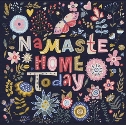 Namaste Home - X Squared Cross Stitch