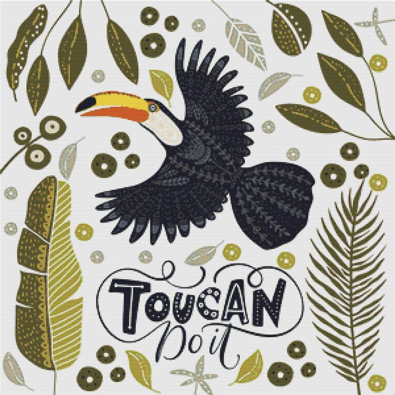 Toucan Do It - X Squared Cross Stitch