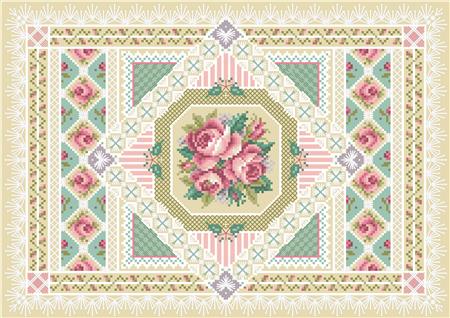 Rose Sampler - Kooler Design Studio