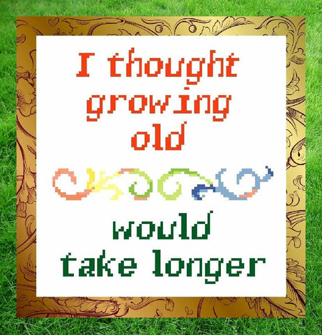 Growing Old - Iris Originals