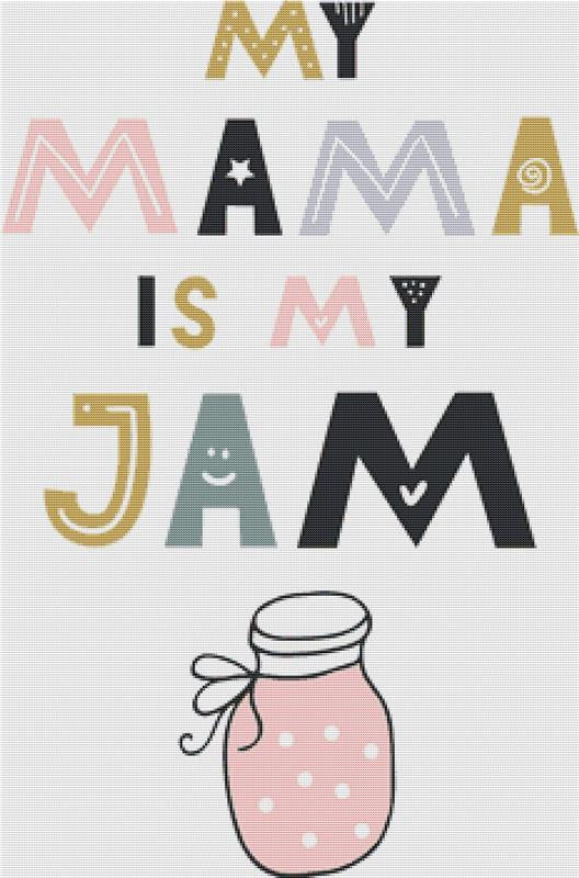 My Mama - X Squared Cross Stitch
