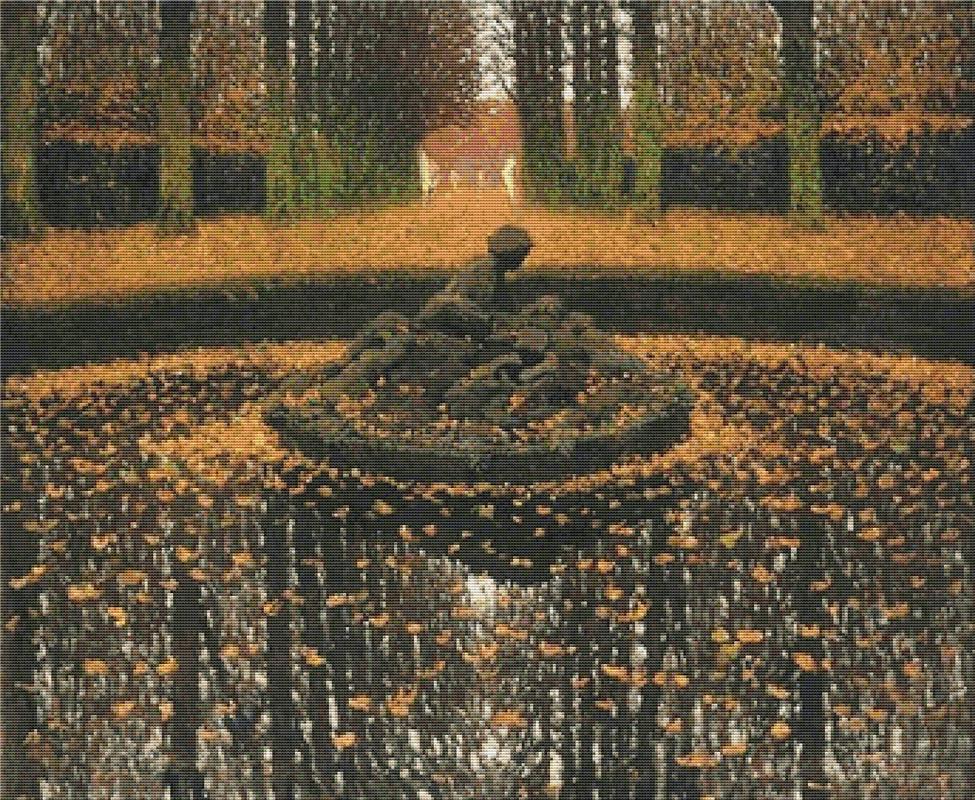 Fountain Of The Versailles Queen - X Squared Cross Stitch