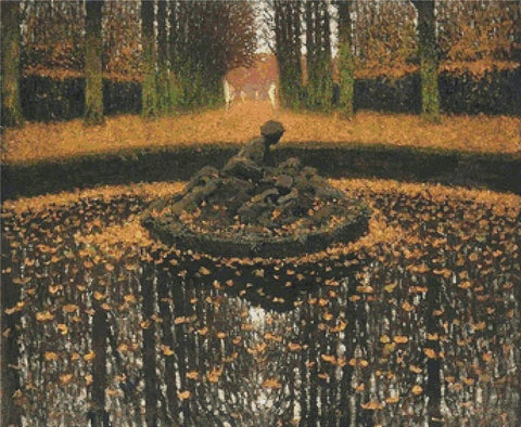 Fountain Of The Versailles Queen - X Squared Cross Stitch