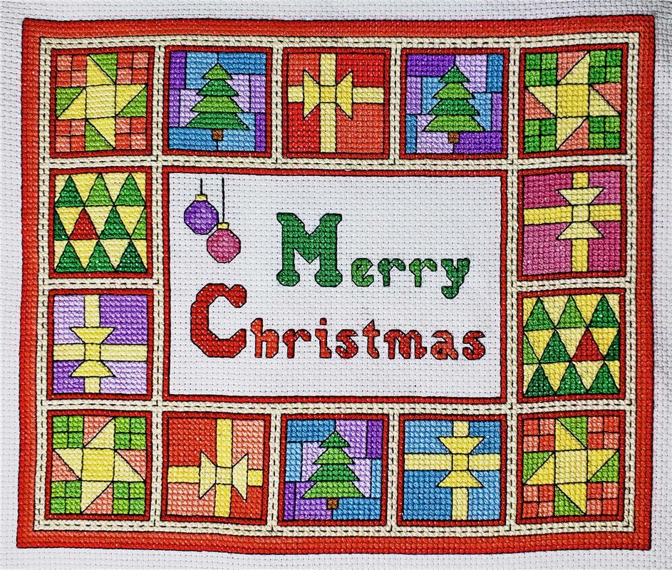 Quilted Christmas - Rogue Stitchery