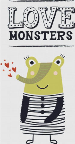 Love Monsters - X Squared Cross Stitch