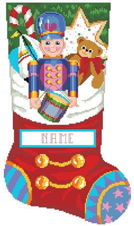 Toy Soldier Stocking - Kooler Design Studio