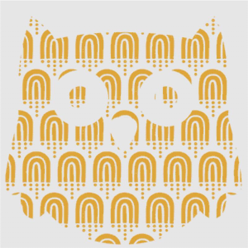 Arles Owl - X Squared Cross Stitch