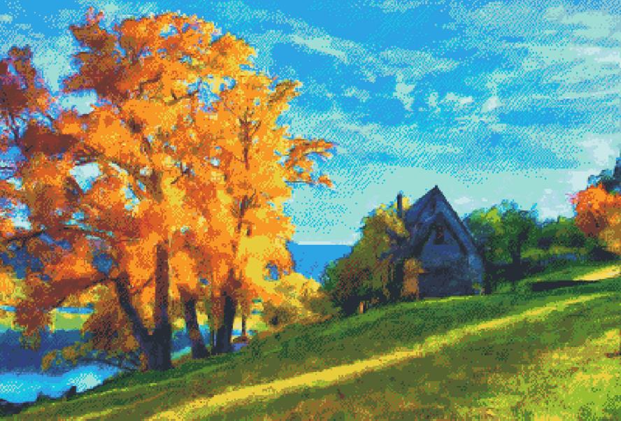 Autumn Colors - Fox Trails Needlework