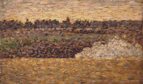 Landscape At Grandcamp - X Squared Cross Stitch