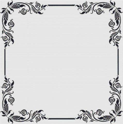 Embellished Border - X Squared Cross Stitch