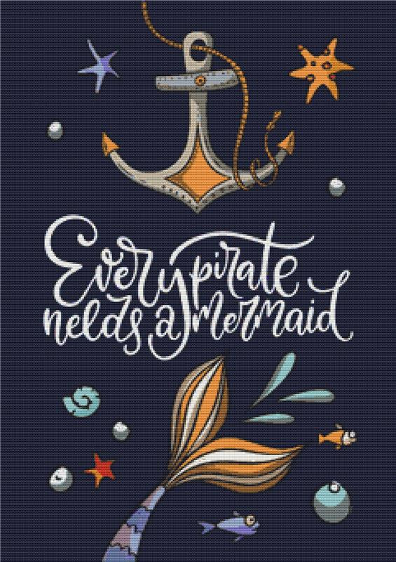 Every Pirate - X Squared Cross Stitch